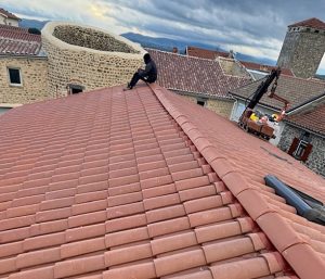 Tuiles bien travaillées